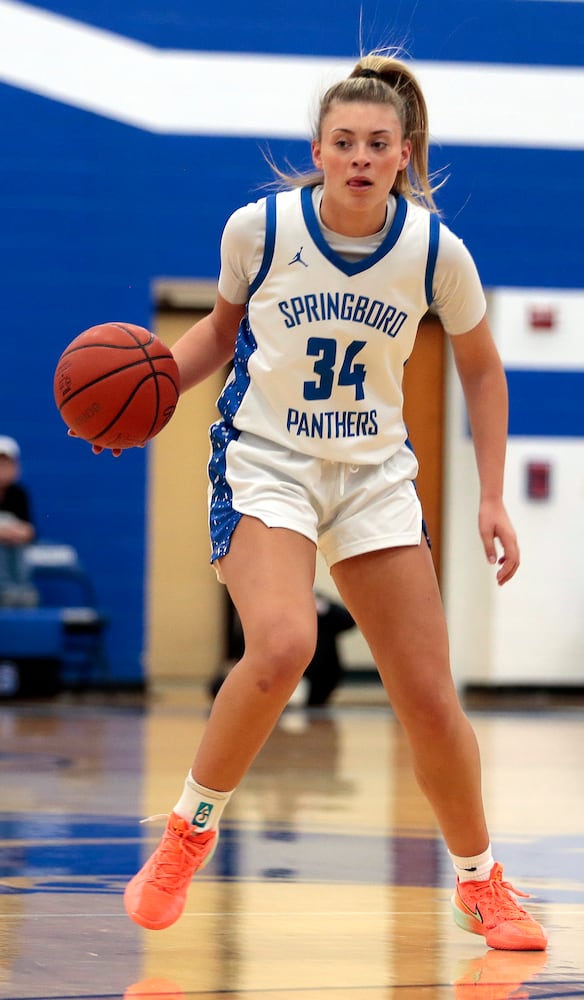 Fairmont Springboro basketball
