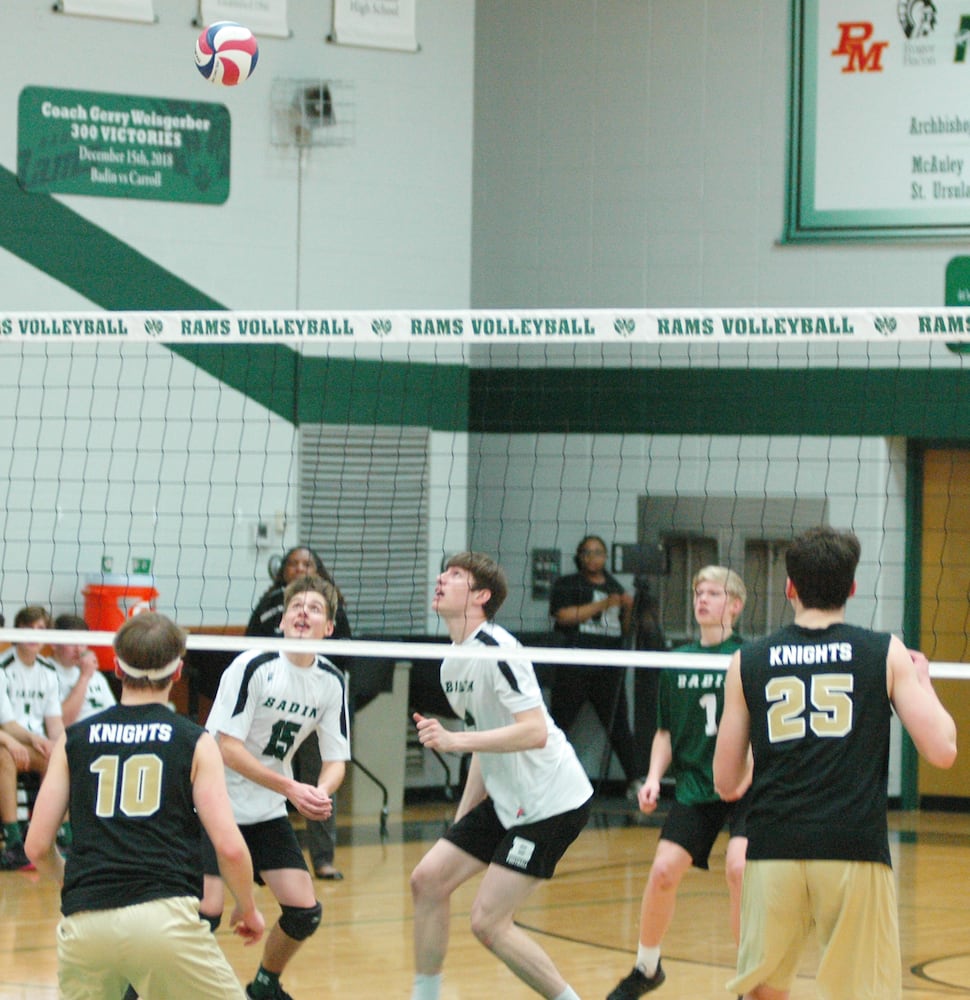 PHOTOS: Badin Vs. Alter High School Boys Volleyball