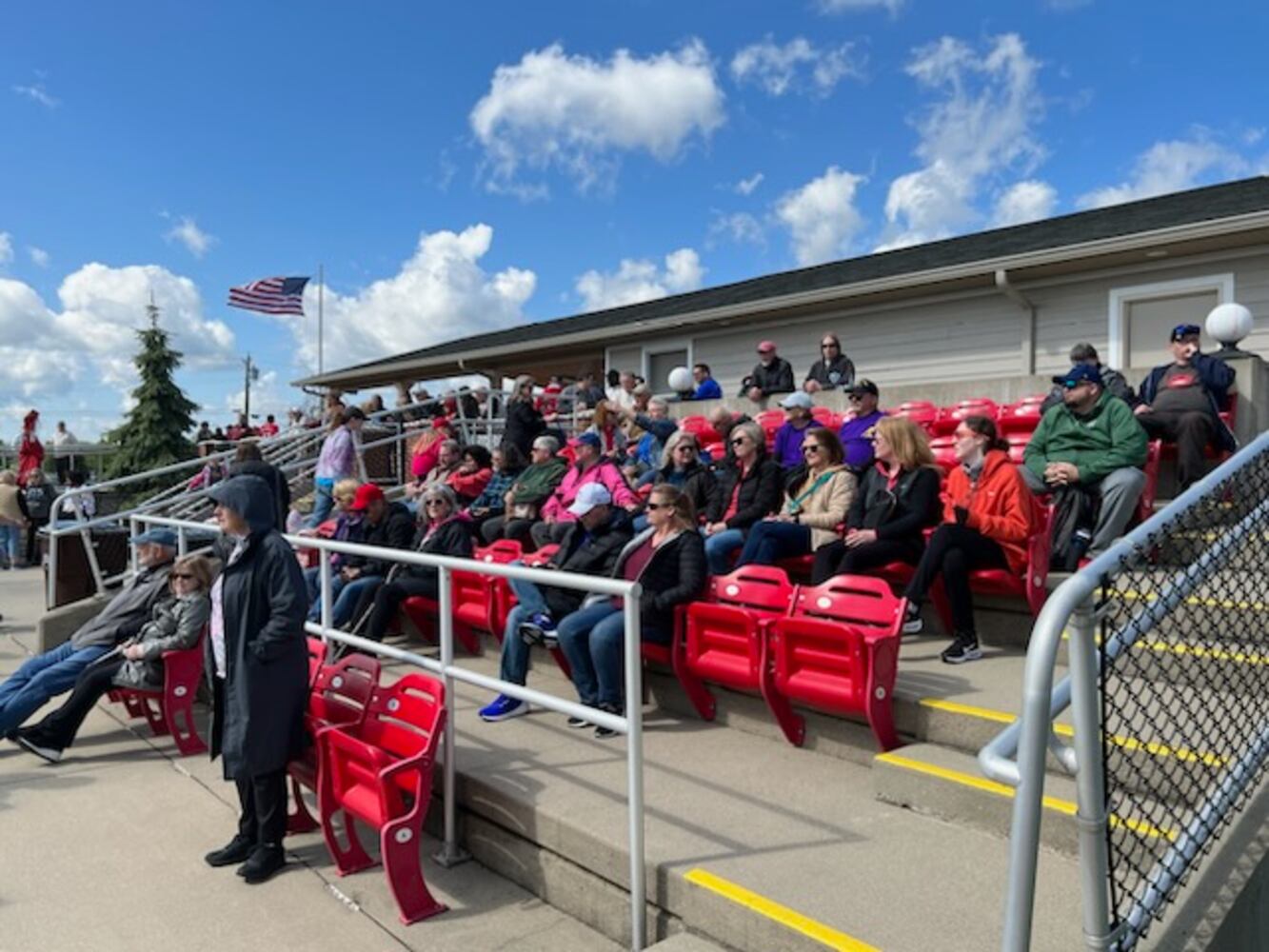 Nuxhall fields parade and opening day