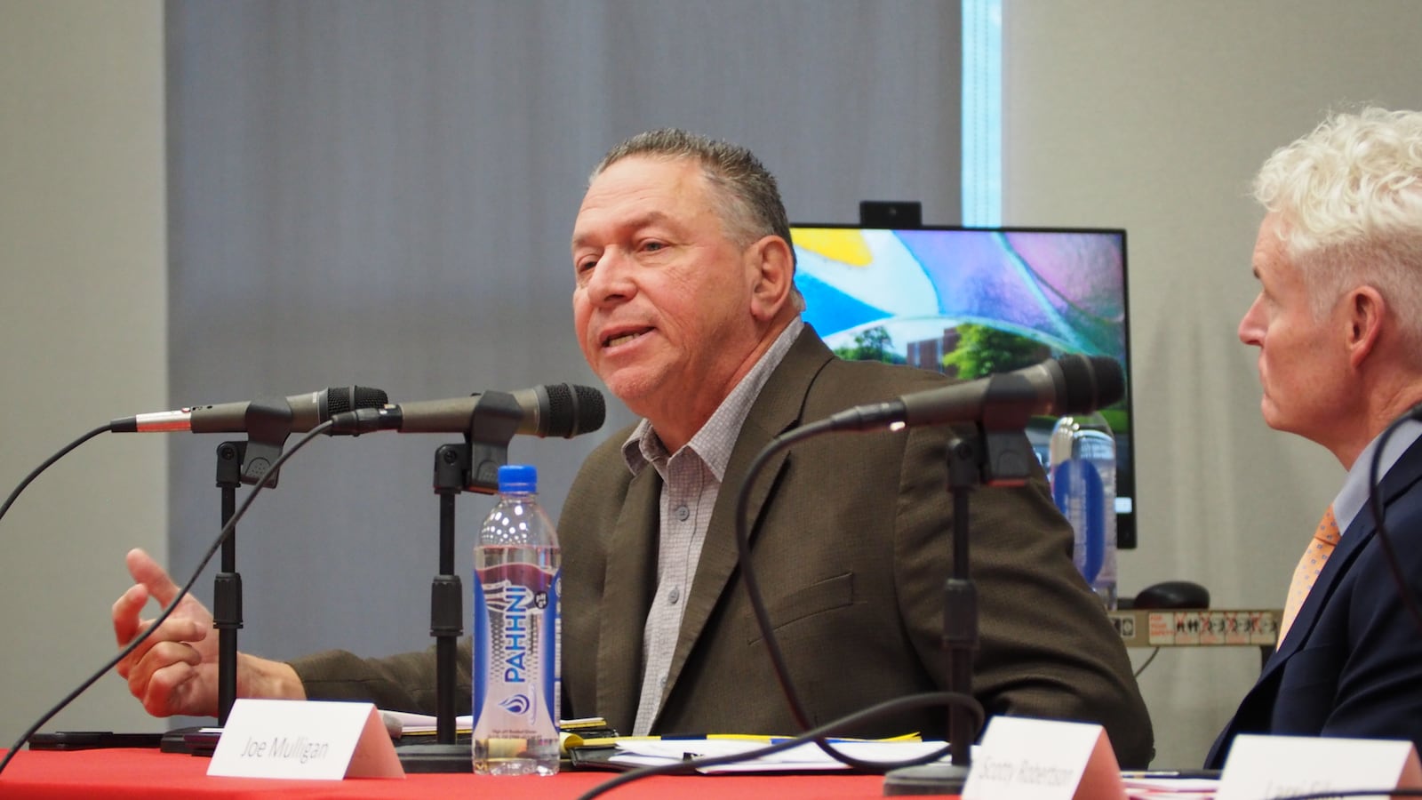 Paul Lolli, incumbent, said his platform is centered on economic development; public safety and health; and community enrichment. BRYN DIPPOLD/STAFF