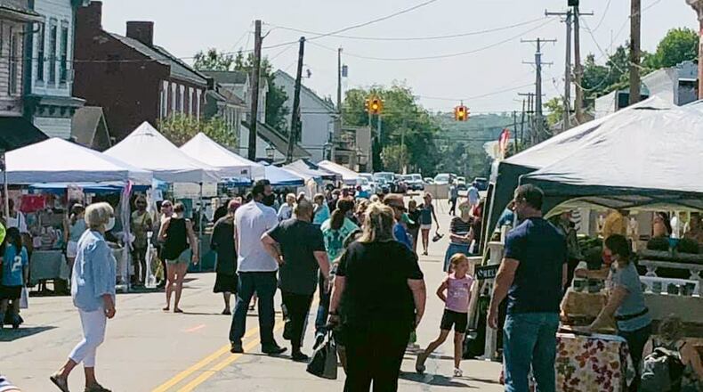The Waynesville Street Faire, the first of four days of shopping, music, food and art scheduled this summer, kicks off this weekend. CONTRIBUTED PHOTO