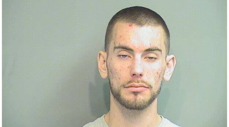 Hamilton police are looking for 26-year-old Blake Bowman in connection with a string of robberies at drive-thrus and carry-out stores.