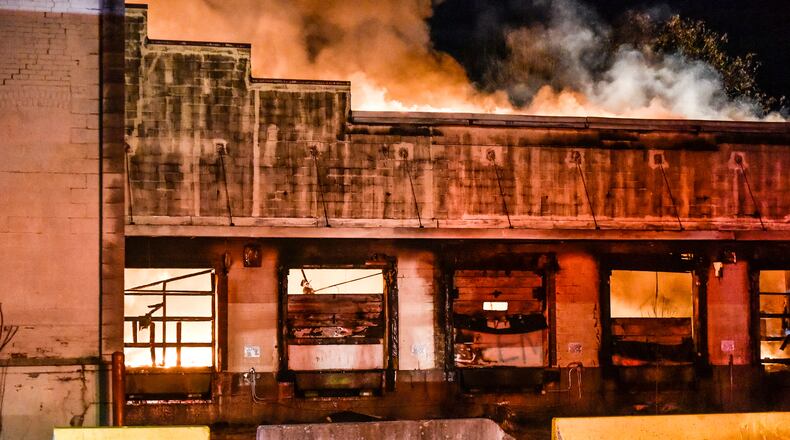 Butler County communities have received $2 million already in state brownfield and demolition grant awards. They are waiting to hear if they will get more to deal with more eyesores like the former Middletown Paperboard property that was gutted by fire in 2020. NICK GRAHAM/STAFF