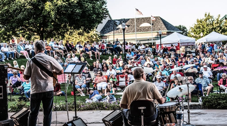The classic-rock band Thunderbay performed at Groovin’ on the Green in 2016 (pictured) and will close out this year’s series on Aug. 31. CONTRIBUTED