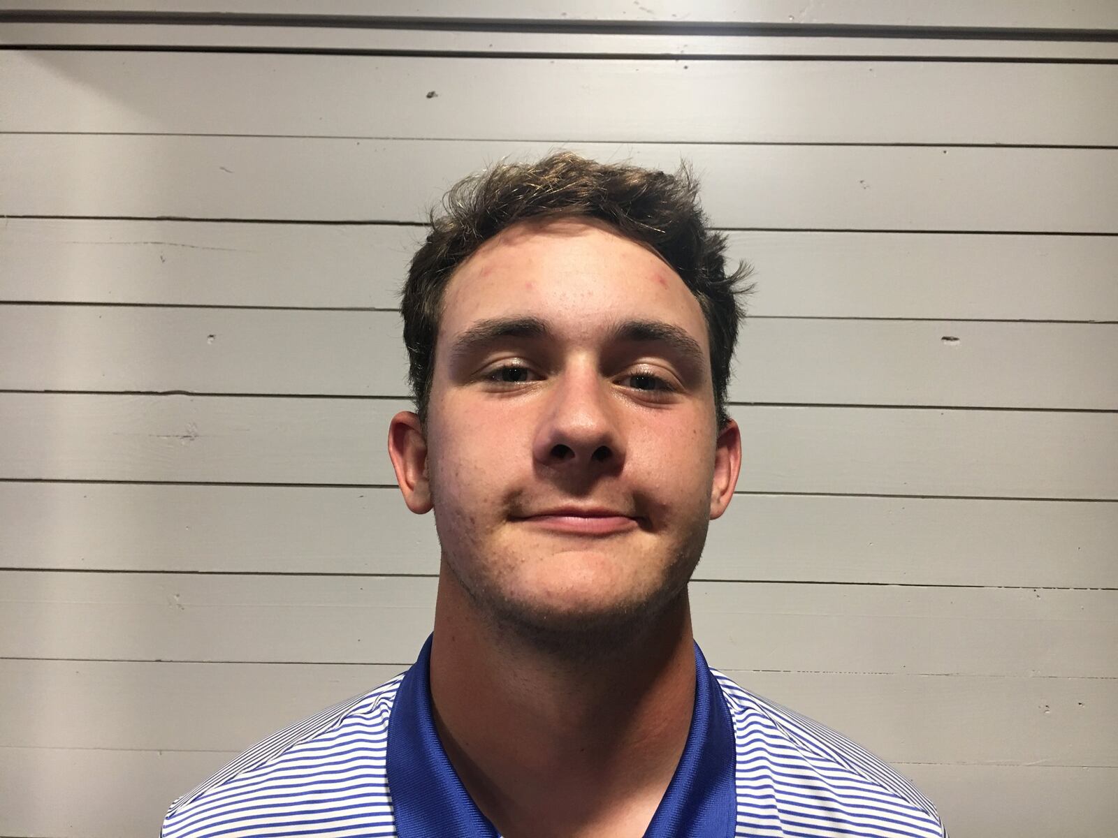 Hamilton senior Trace Thomas and his Big Blue teammates will participate in the Division I district boys golf tournament Thursday at Glenview Golf Course. RICK CASSANO/STAFF