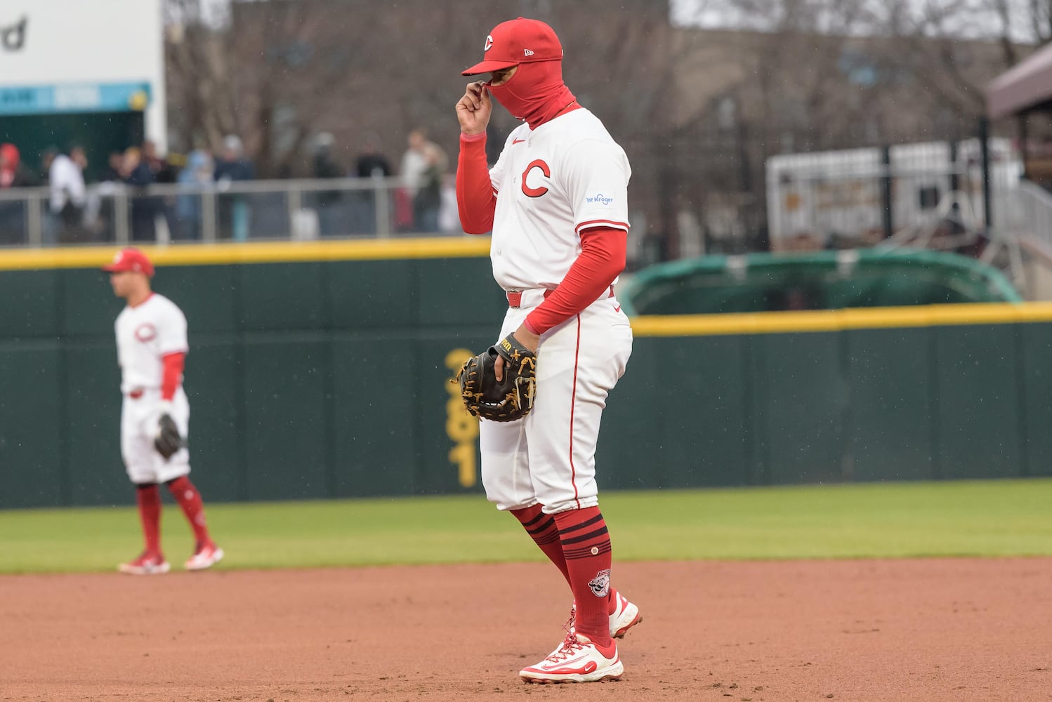 PHOTOS: Cincinnati Reds vs. Reds Top Prospects at Day Air Ballpark