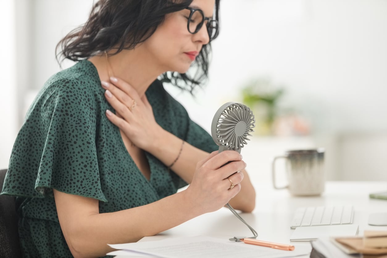 Overheating in menopause? Moody? Dietitian offers tips for dealing with this and other symptoms