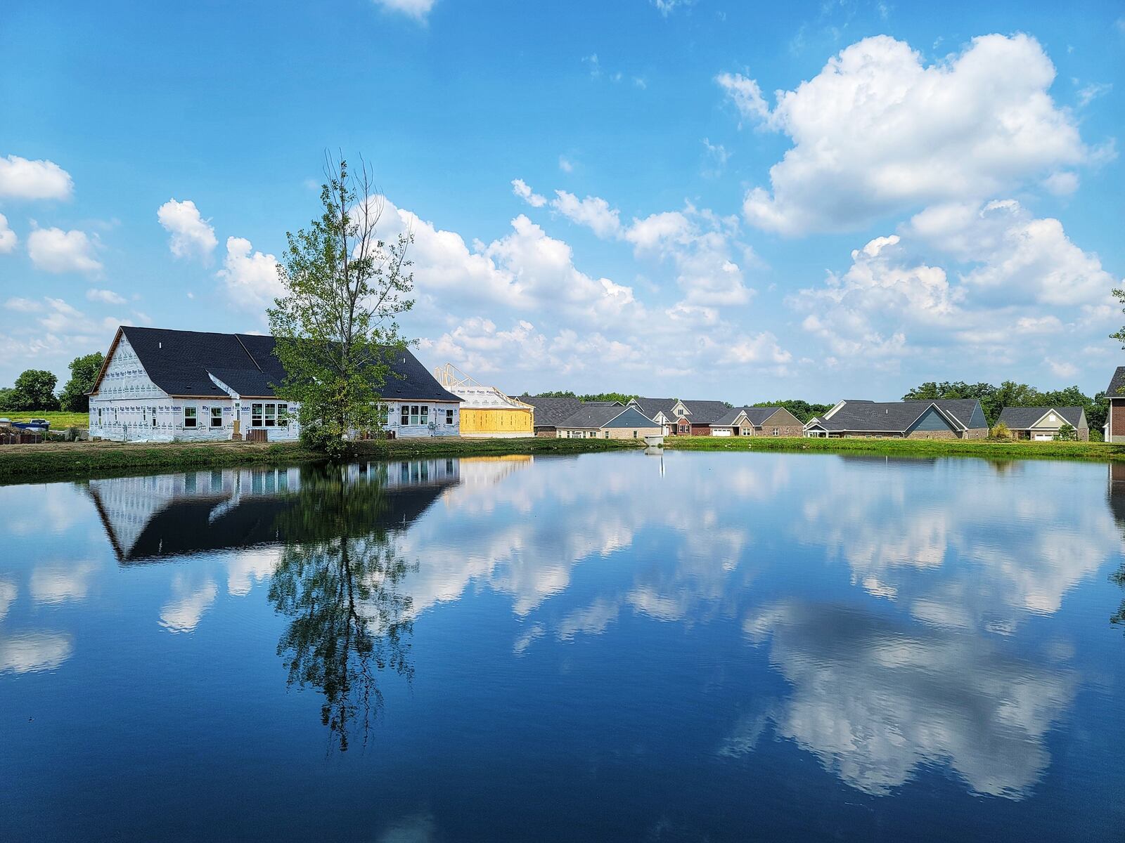 Liberty Twp. grew by 6,740 residents according to the 2020 census, the largest population bump in Butler County.
Construction continues on single family and multi-family units at The Villas at Fieldstone Farms, a Ryan Homes community, off of Millikin Road in Liberty Township.