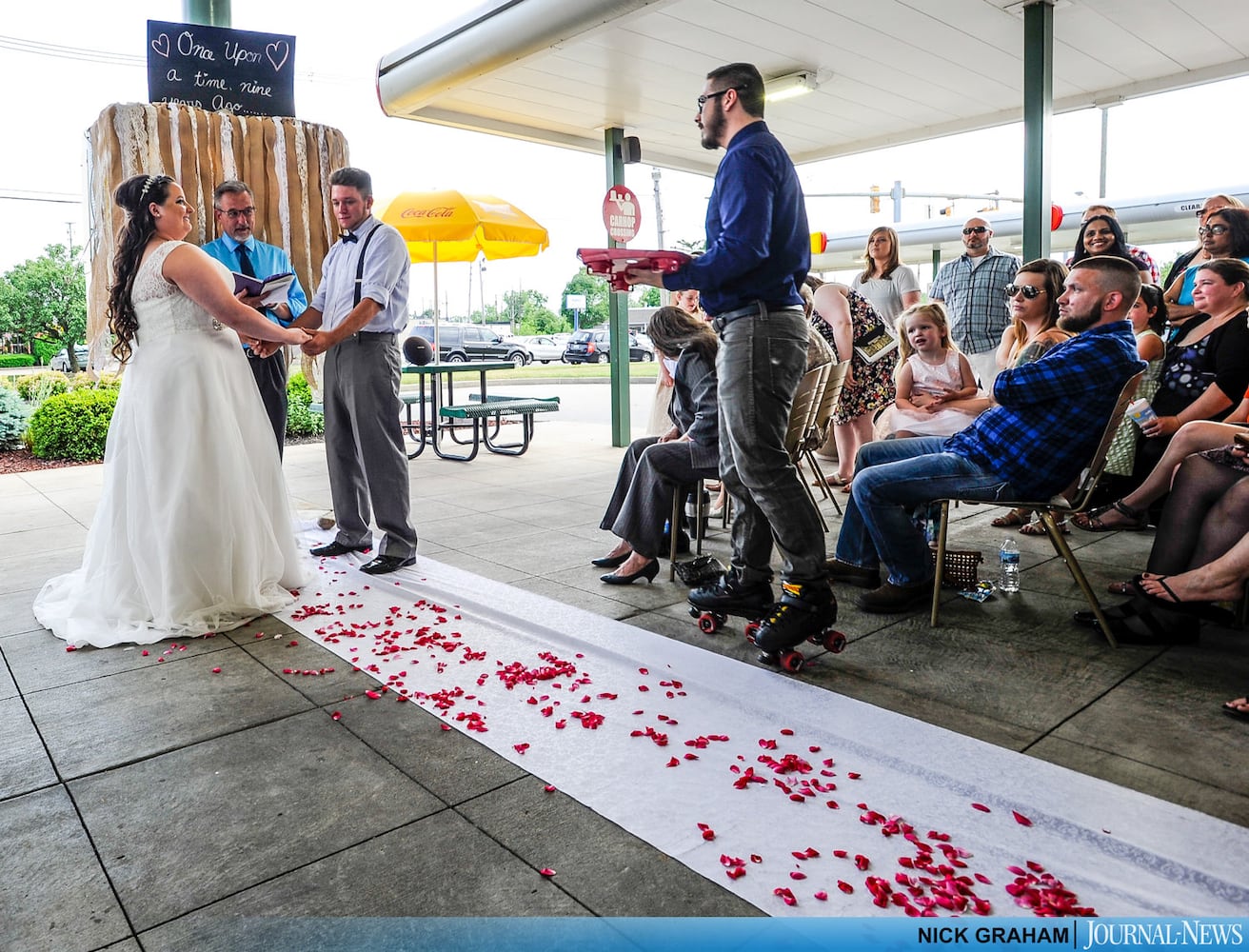 Sonic Drive-In Wedding