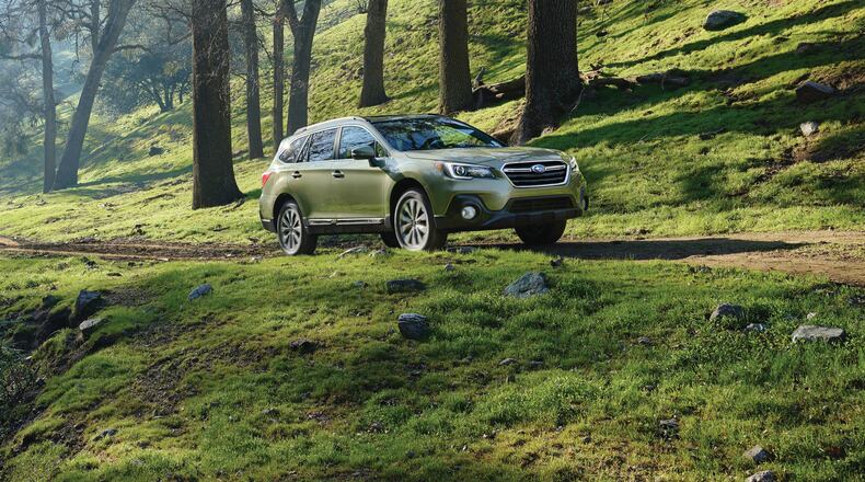 The 2018 Subaru Outback.