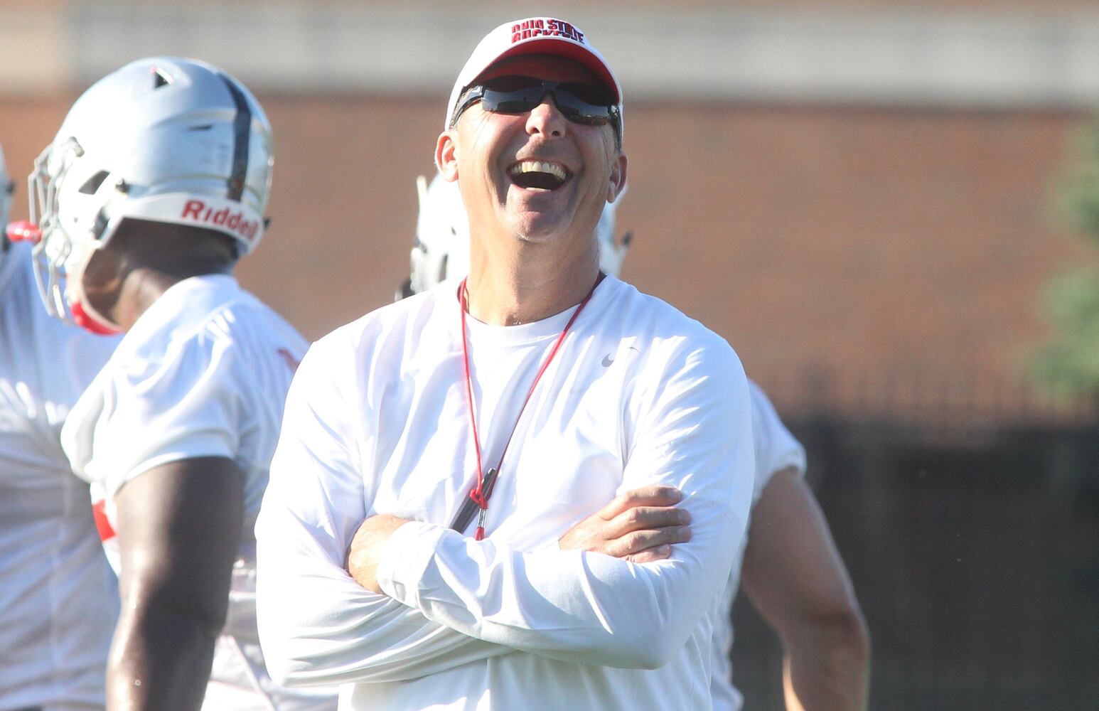 Ohio State freshmen begin practice