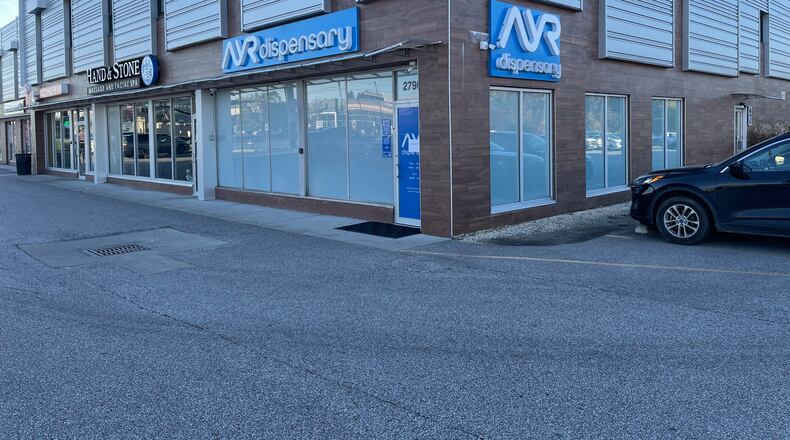 AYR Dispensary Dayton is located on Airway Road in Riverside. Photo provided by AYR Wellness.