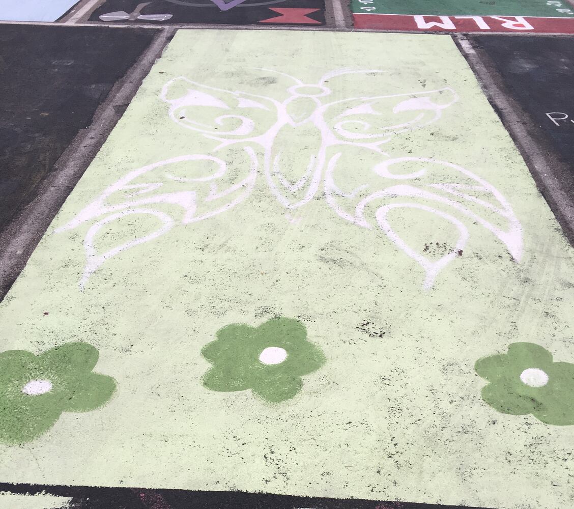 Fairfield High senior parking lot