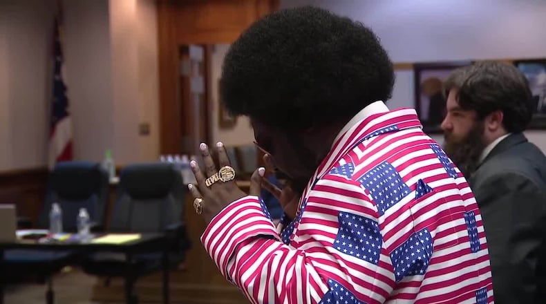 Joseph Foreman, known professionally as Afroman, attends Adams County court for a civil trial where sheriff's deputies accused him of using their likenesses without permission. PAUL WEEDEN / WCPOa
