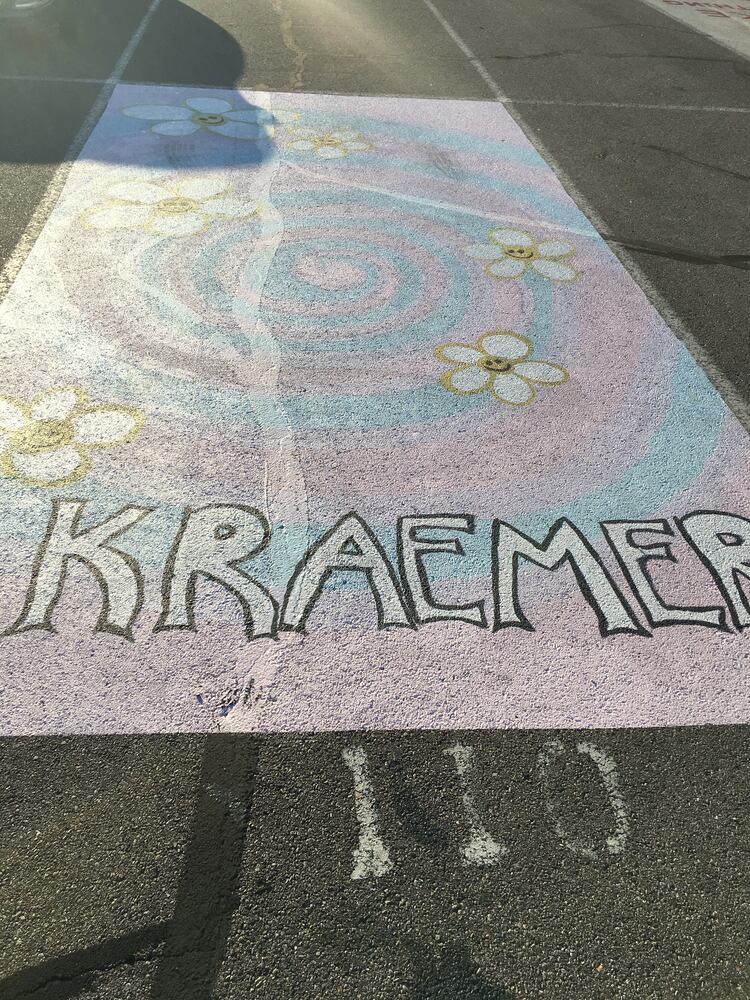 Lakota West senior parking spaces