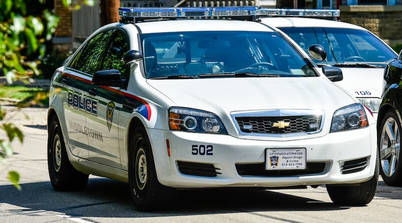 Middletown police has applied for a federal COPS Grant to hire two new patrol officers in 2018. NICK GRAHAM/STAFF