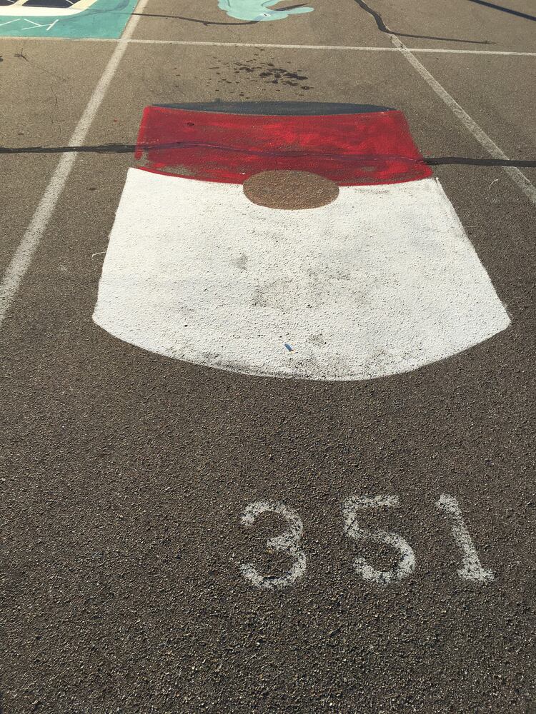Lakota West senior parking spaces