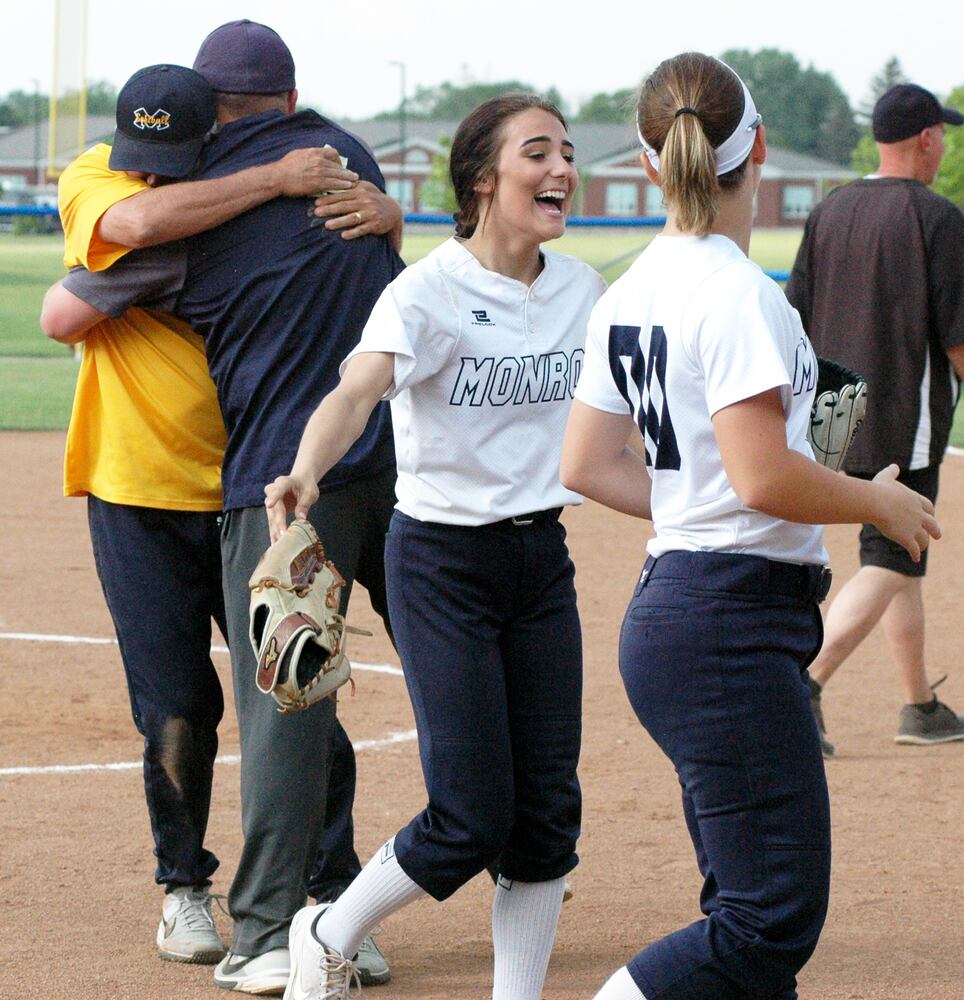 PHOTOS: Monroe Vs. Springfield Shawnee Division II District High School Softball
