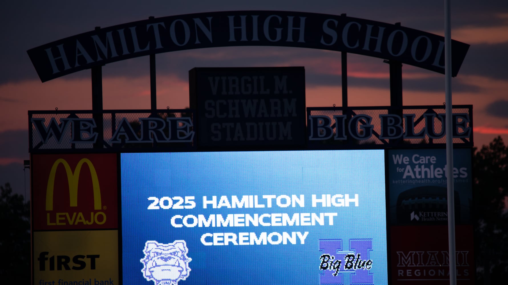 Hamilton High School graduation 2025