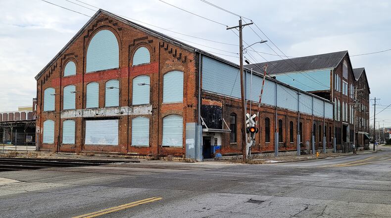 Hamilton City Council on Wednesday, Dec. 8, 2021, authorized the purchase of the 8.3-acre former Beckett Paper Co. site for $1.5 million. Council also is considering selling 6.7 acres to a developer for $1 in exchange for the company spending $50 million to build a 250-apartment complex. The city hopes to develop the remaining parts of the Beckett property in other ways. NICK GRAHAM / STAFF