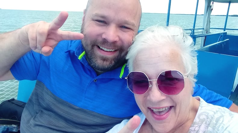 AdamLee Black and his mother Shirley Black Damron. SUBMITTED