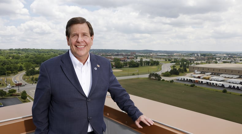 Joe Hinson, President and CEO of West Chester Liberty Chamber Alliance, was included in Ohio Business Magazine's Ohio 500 listing of the state's most powerful and influential people. FILE/NICK GRAHAM/STAFF