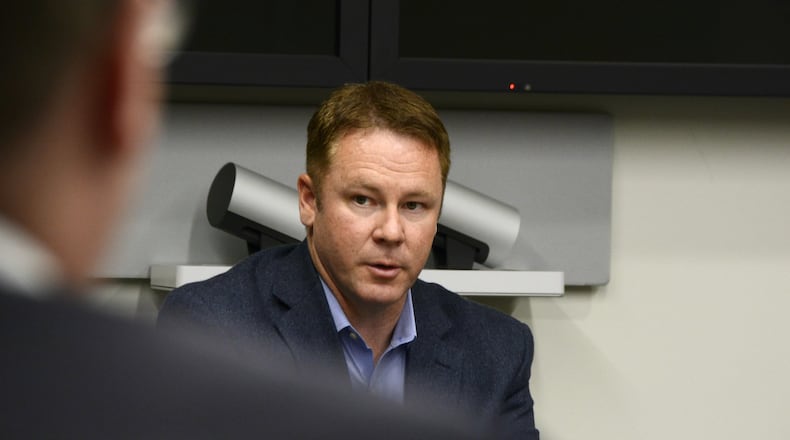 U.S. Rep. Warren Davidson, R-Troy, has introduced a bill that would require the Congressional Budget Office to show its work when providing budget analysis and projections. MICHAEL D. PITMAN/FILE