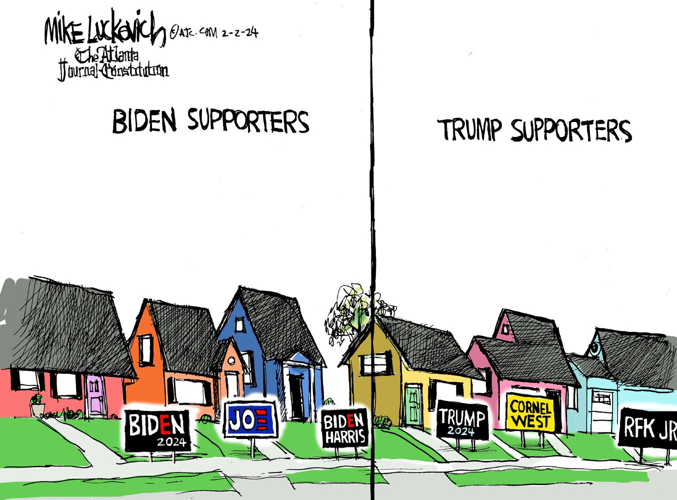 CARTOONS: Mike Luckovich, Feb. 3, 2024