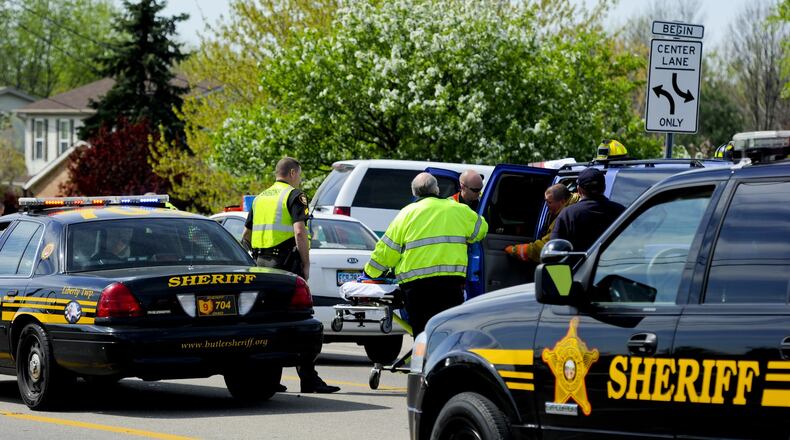 The Liberty Twp. trustees are wrestling with how to fund the new five-year police contract with the Butler County sheriff. A renewal levy in November appears to be the favored option. STAFF PHOTO