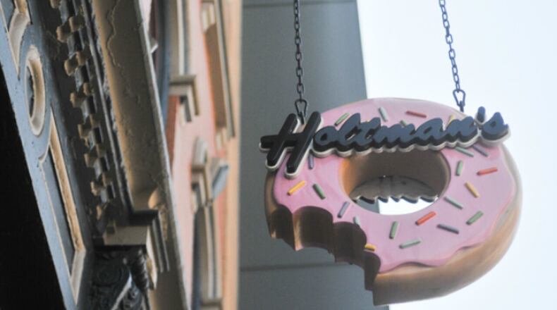 Holtman's Donut Shop in Over-The-Rhine permanently closed July 24, 2022. WCPO/SAMANTHA GRIER