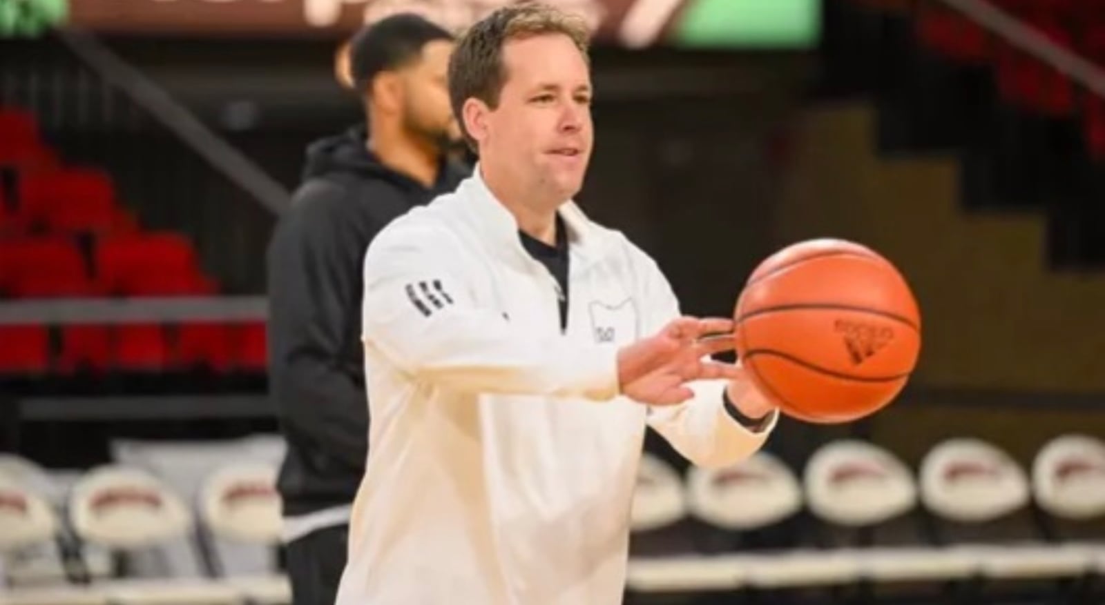 Miami associate head coach Jonathan Holmes. MIAMI ATHLETICS PHOTO