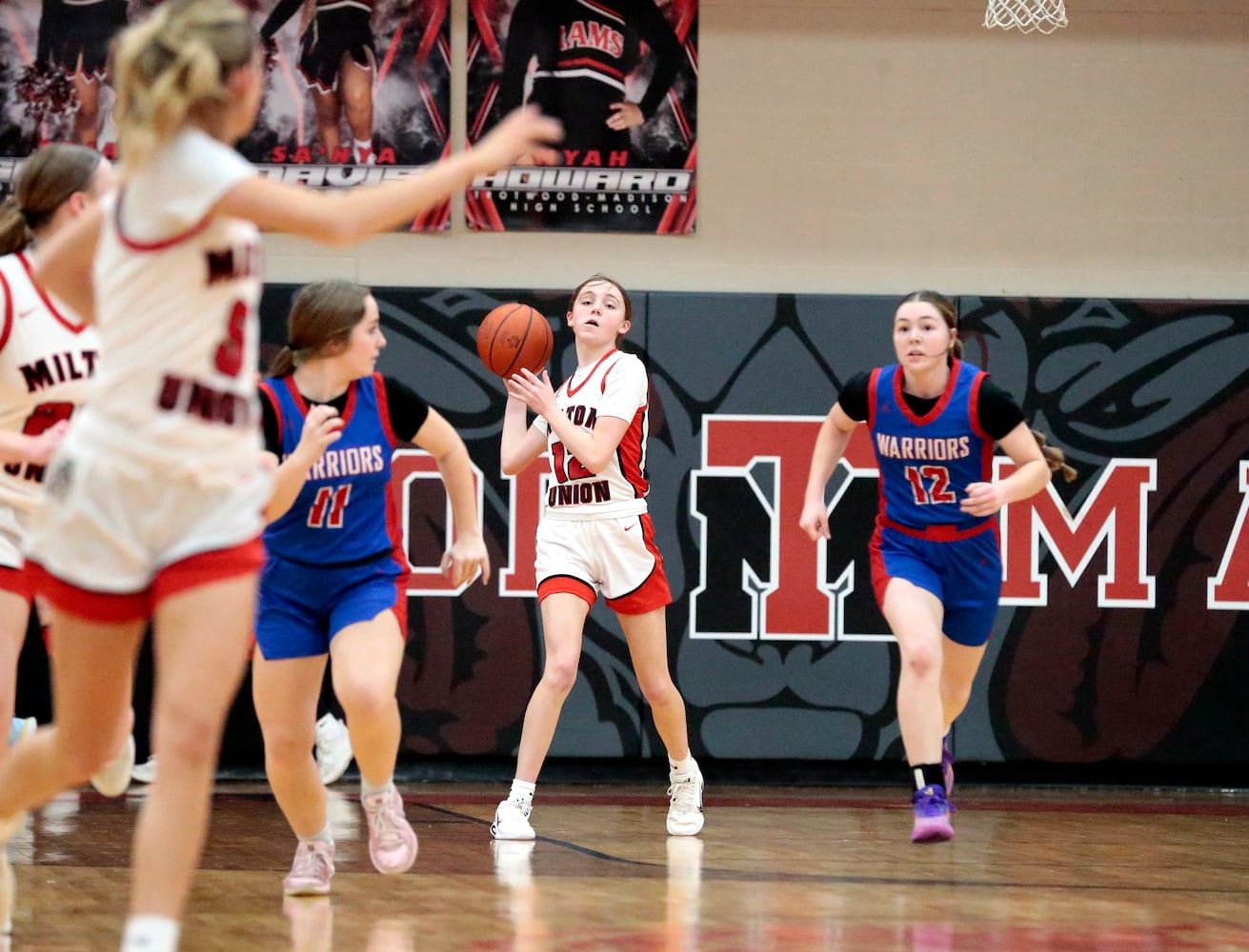 Northwestern Milton-Union basketball