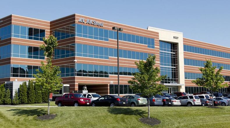 AK Steel’s corporate headquarters in West Chester Twp.