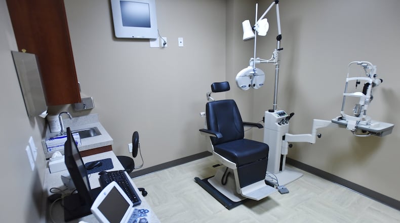 Fairfield City Schools held an open house Jan. 14 for their school-based health center on Donald Drive. The facility is one of the first of its kind in the area and has vision, dental and health care all under one roof. NICK GRAHAM/STAFF