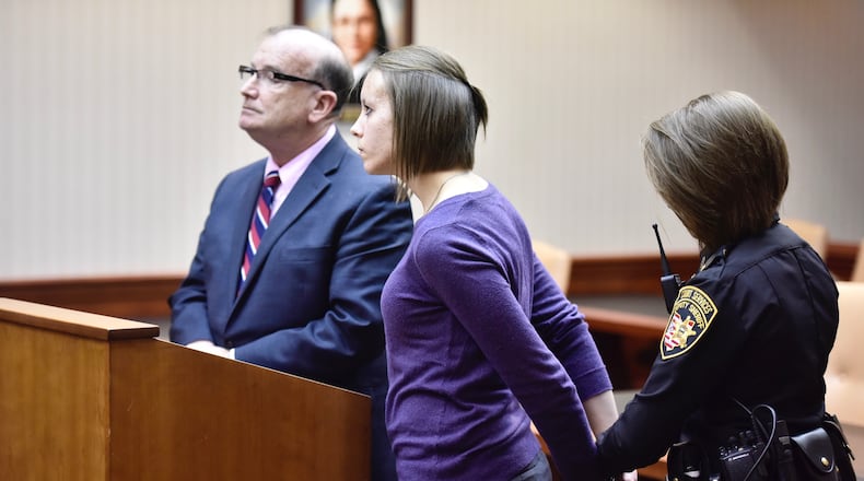 Nakisha Newell, a former Butler County corrections officer, is accused of having sex with an inmate at the Butler County Jail. NICK GRAHAM/STAFF