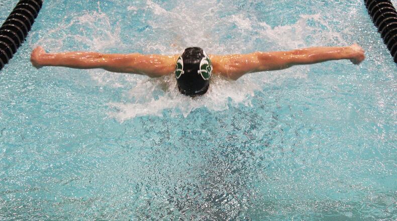 Badin’s Luke Paxton will face off against many of the state’s best this weekend in the Southwest Ohio High School Swimming & Diving Classic. CONTRIBUTED PHOTO