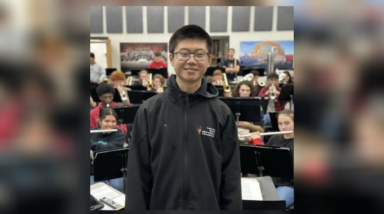 A Lakota high school junior has already earned the rare feat of having his musical composition performed publicly. Lang Chen, a junior at Lakota West High School, recently watched his band classmates perform one of his musical pieces during a school concert for the public. To earn the title of composer puts Chen in rarified company, said school officials. CONTRIBUTED