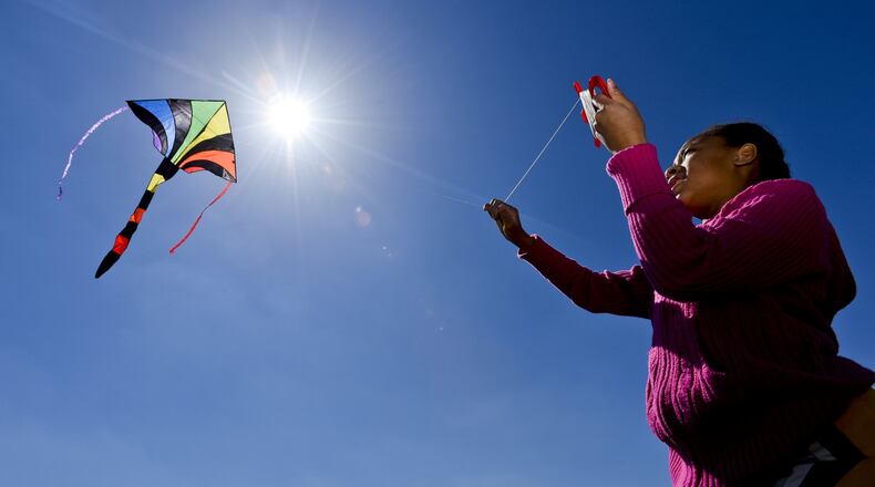 Scenes from the Kites-N-MPX festival from years past. STAFF FILE PHOTO