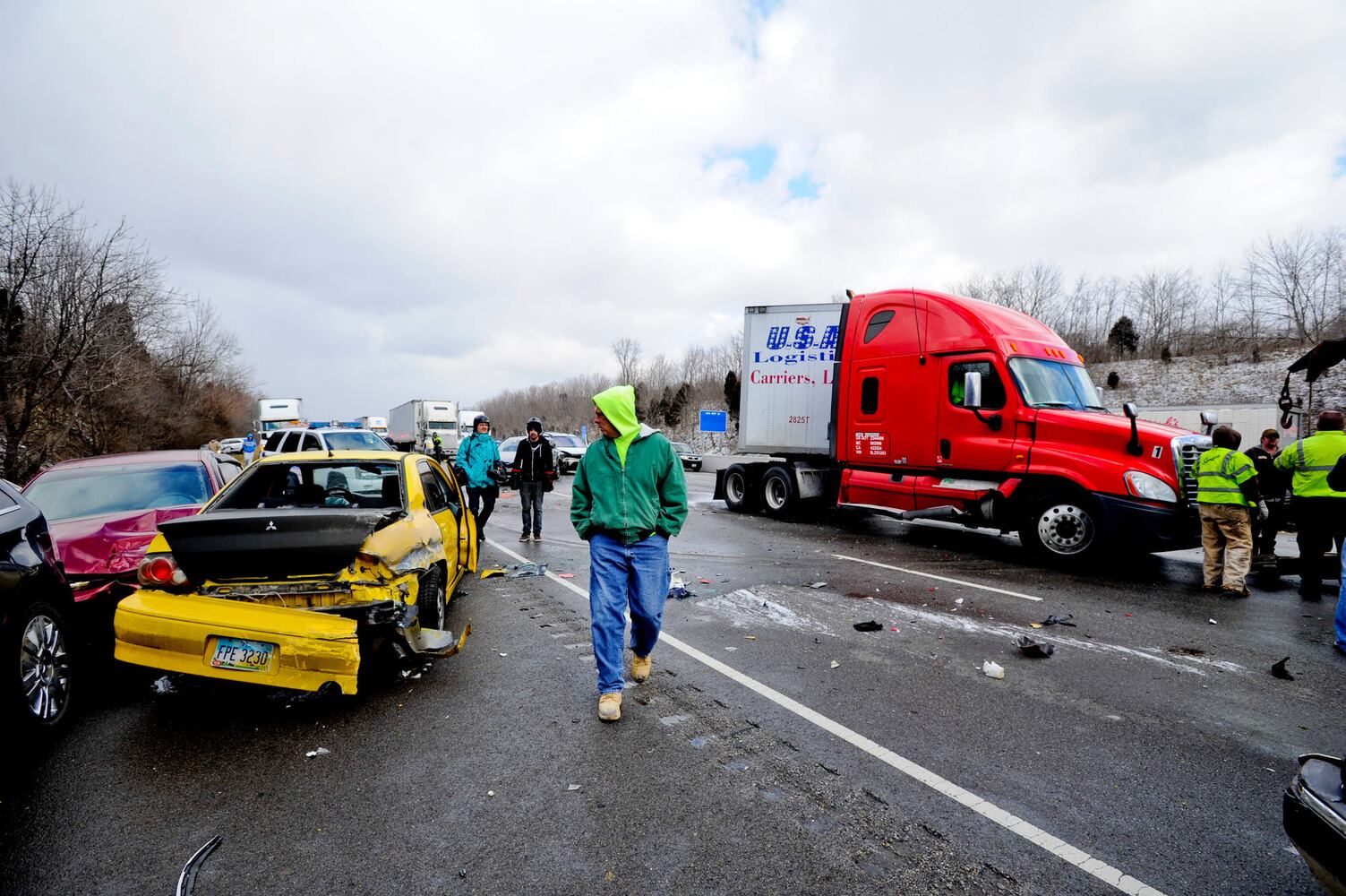 I-75 pileup Middletown