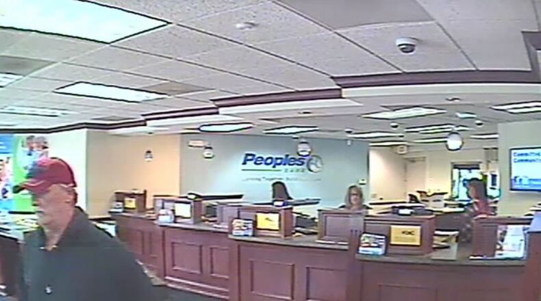 Mark Lunsford, 59, of Hamilton, plead guilty Monday to three counts of robbery for robbing three Warren County banks. He was sentenced to 10 years in prison. SUBMITTED PHOTO