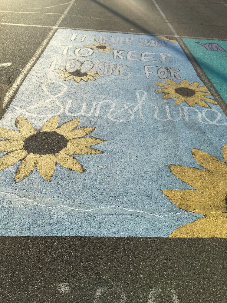 Lakota West senior parking spaces