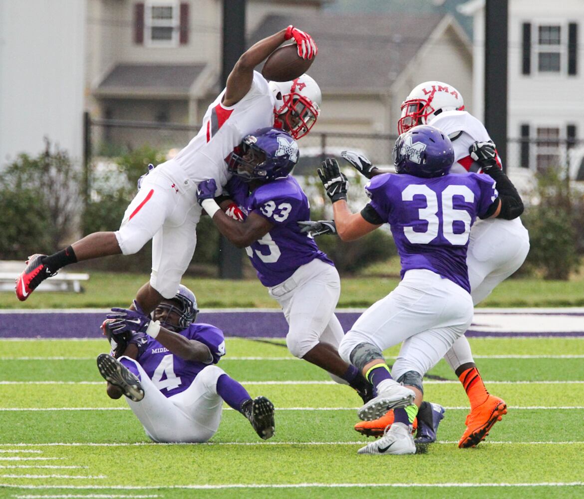 Middletown vs Lima Sr. football