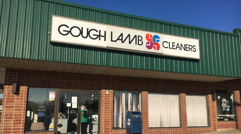 Gough Lamb Cleaners will close its two Middletown locations, including this one on Marie Drive, Saturday, ending a 108-year-old relationship in the city. RICK McCRABB/STAFF