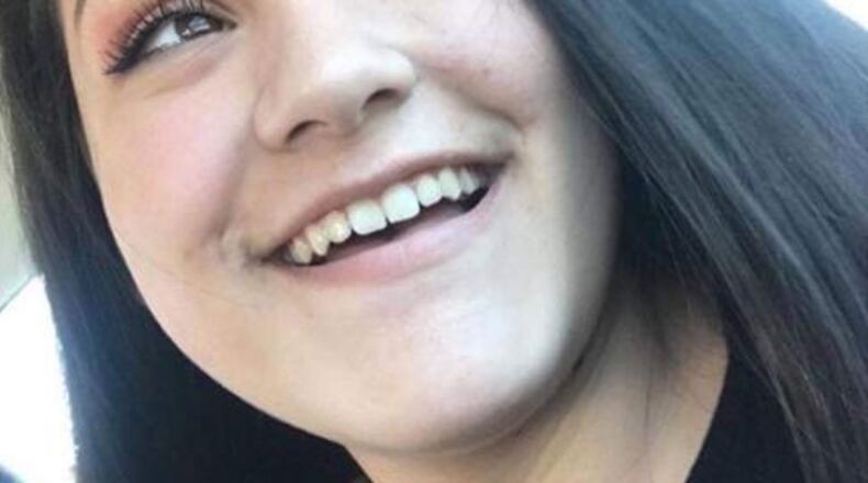 Sydney Garcia-Tovar, 16, was killed by a gunshot wound outside a Fairfield Twp. apartment complex in July 2018. PROVIDED/FILE