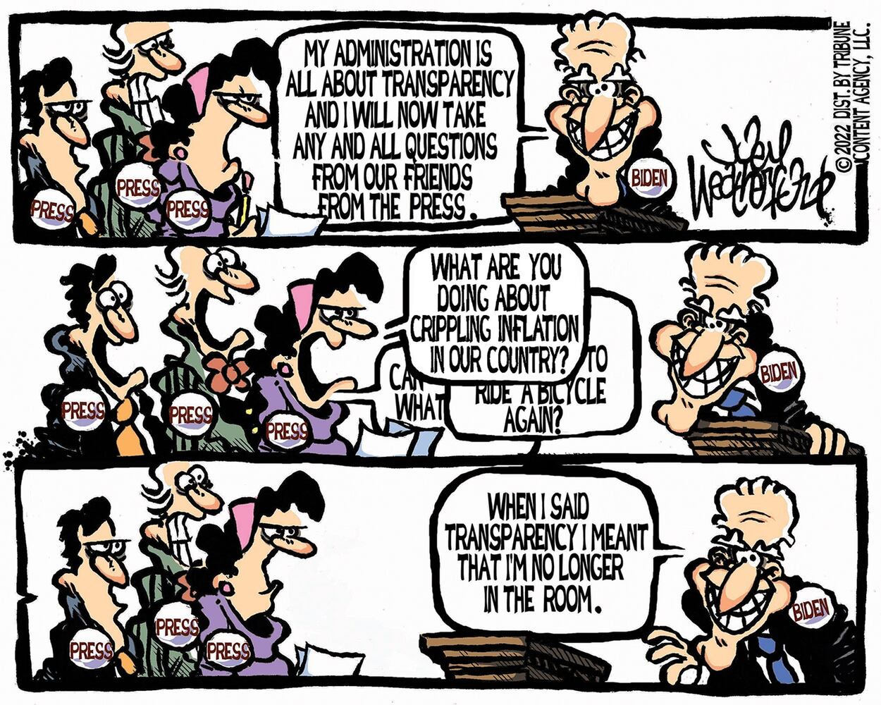 WEEK IN CARTOONS: Democrats and Biden, Webb telescope and more