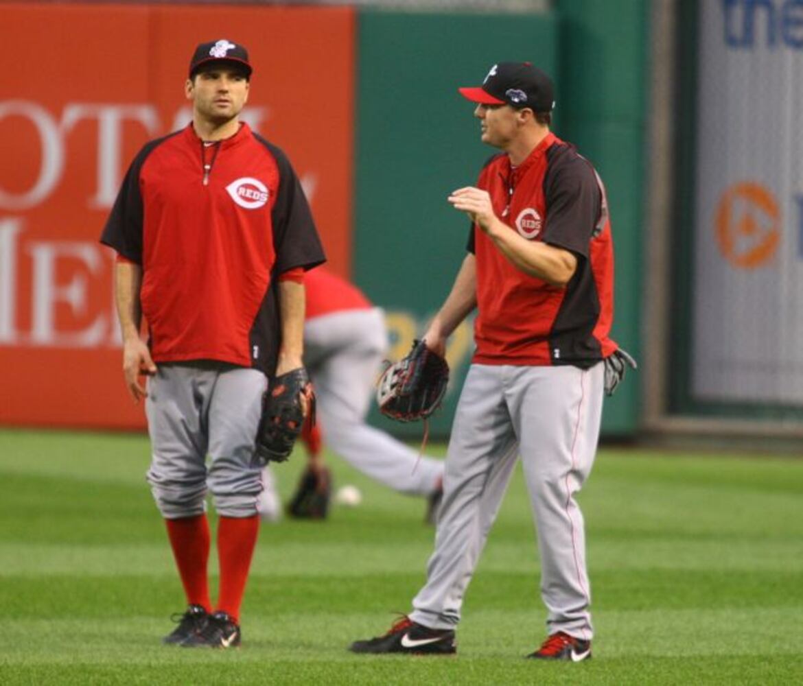 Pirates and Reds work out at PNC Park