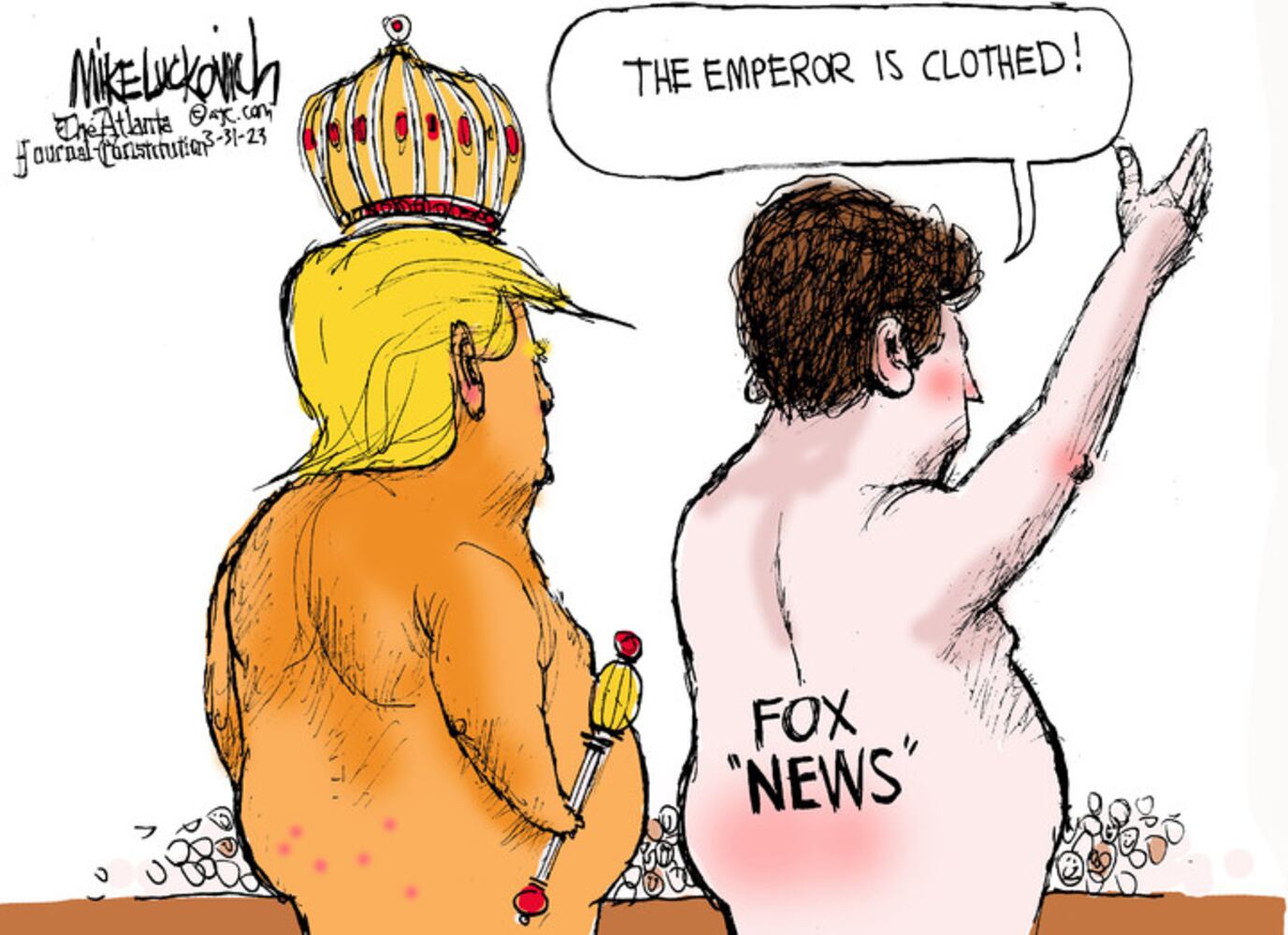 WEEK IN CARTOONS: Trump indictment, school shooting and more