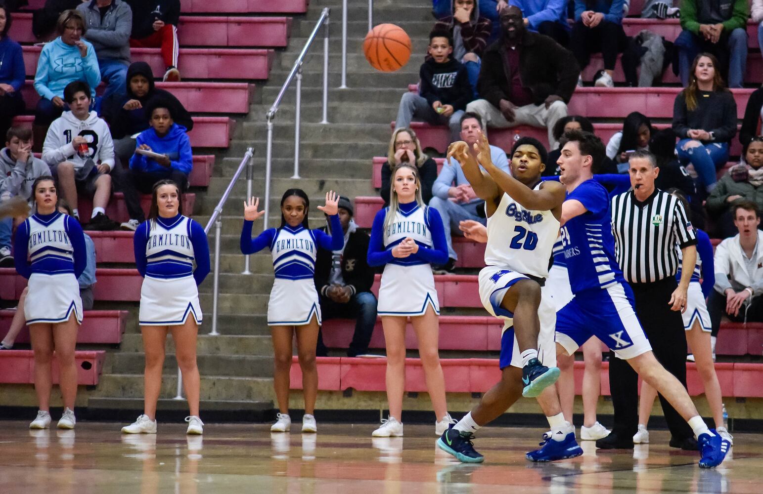Hamilton vs St. Xavier Division 1 boys basketball
