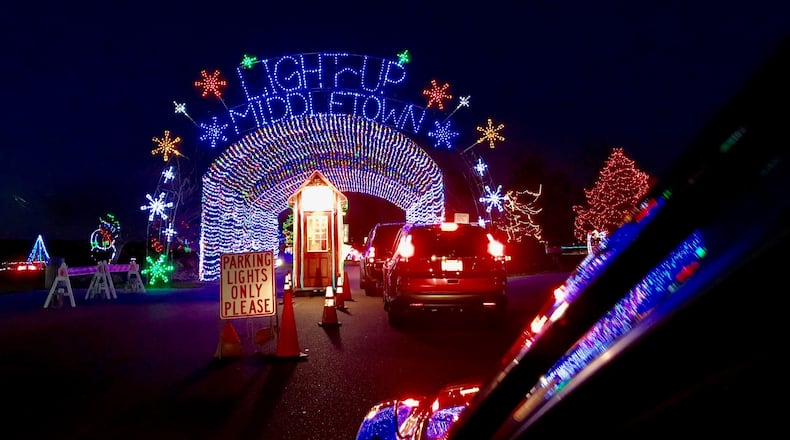 Attendance and donations were up the first weekend of Light Up Middletown, organizers said. NICK GRAHAM/STAFF