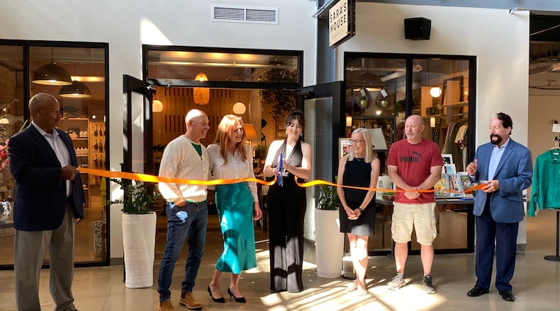 Sara's House, a retail shop on High Street in downtown Hamilton, opened its second location inside Spooky Nook Spots Champion Mill with a ribbon cutting on Aug. 10, 2023. TVHAMILTON/PROVIDED